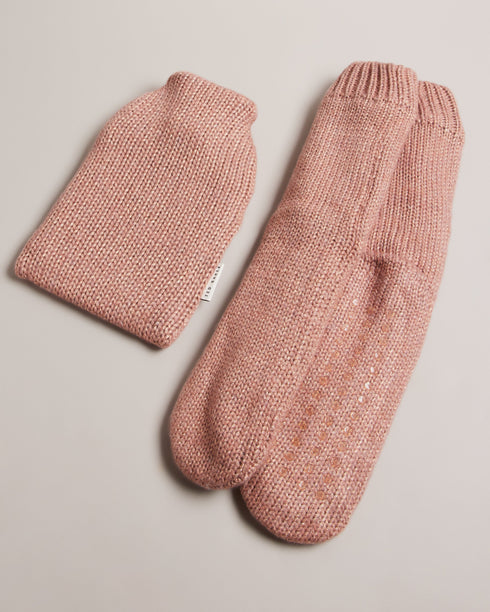 TAMERAA-Gifts-Metallic Water Bottle and Sock Gift Set- Ted Baker Romania